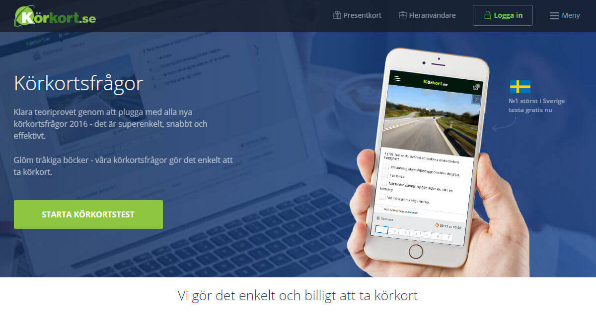 Körkortsfrågor ta körkort på nätet gratis teoritest